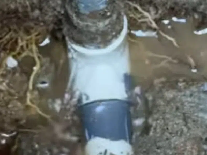 Opened slab area and leak detection equipment used to locate a hidden pipe leak for 7 Signs Your Goodyear Home Has a Slab Leak (And What to Do Before showing opened slab area leak detection equipment used locate hidden pipe signs detail